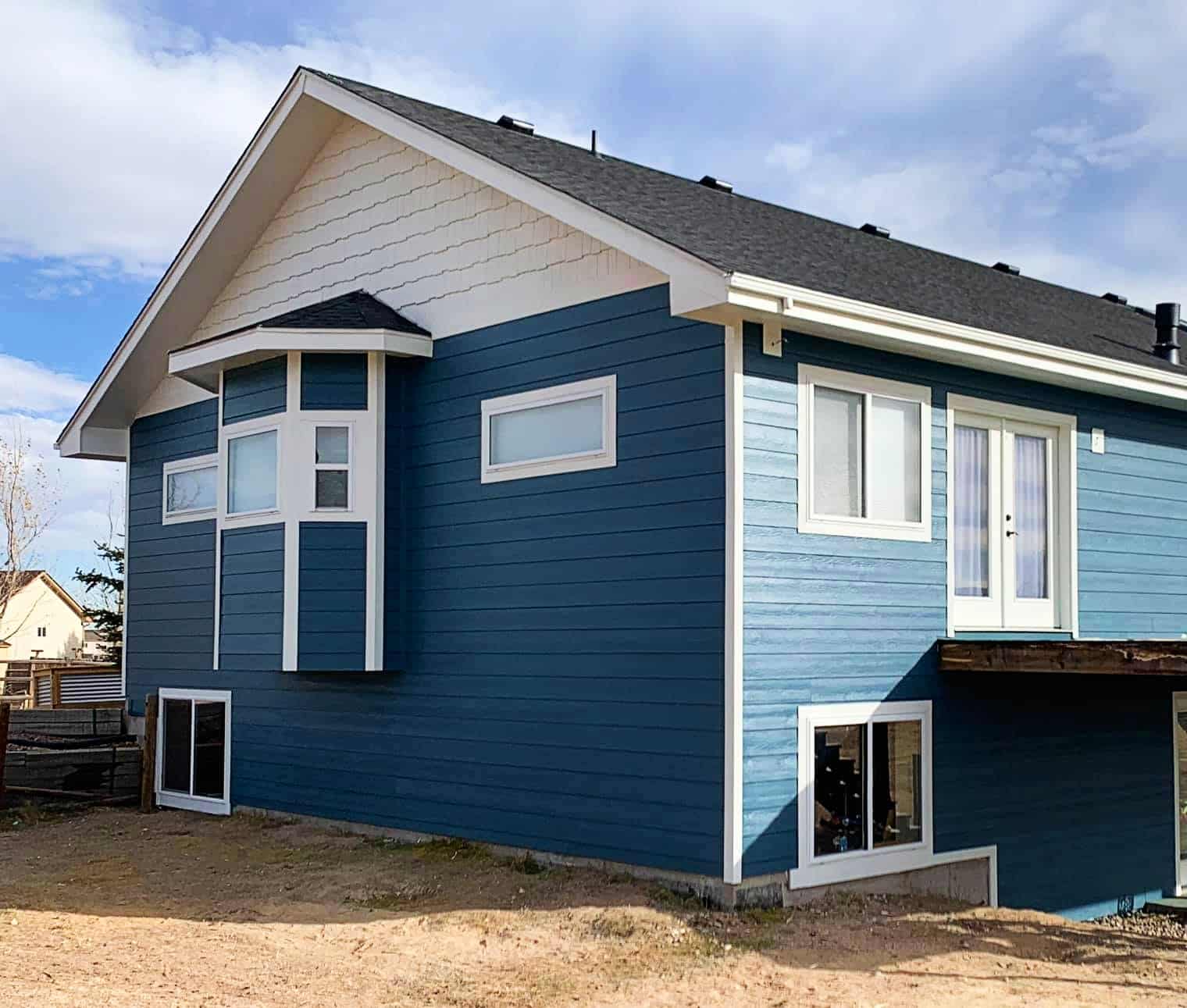Custom Built Hardie Board Siding -Residential-Footprint Home Experts proudly serves Colorado Springs, Monument, Castlerock, Denver, Peyton, and Black Forrest.