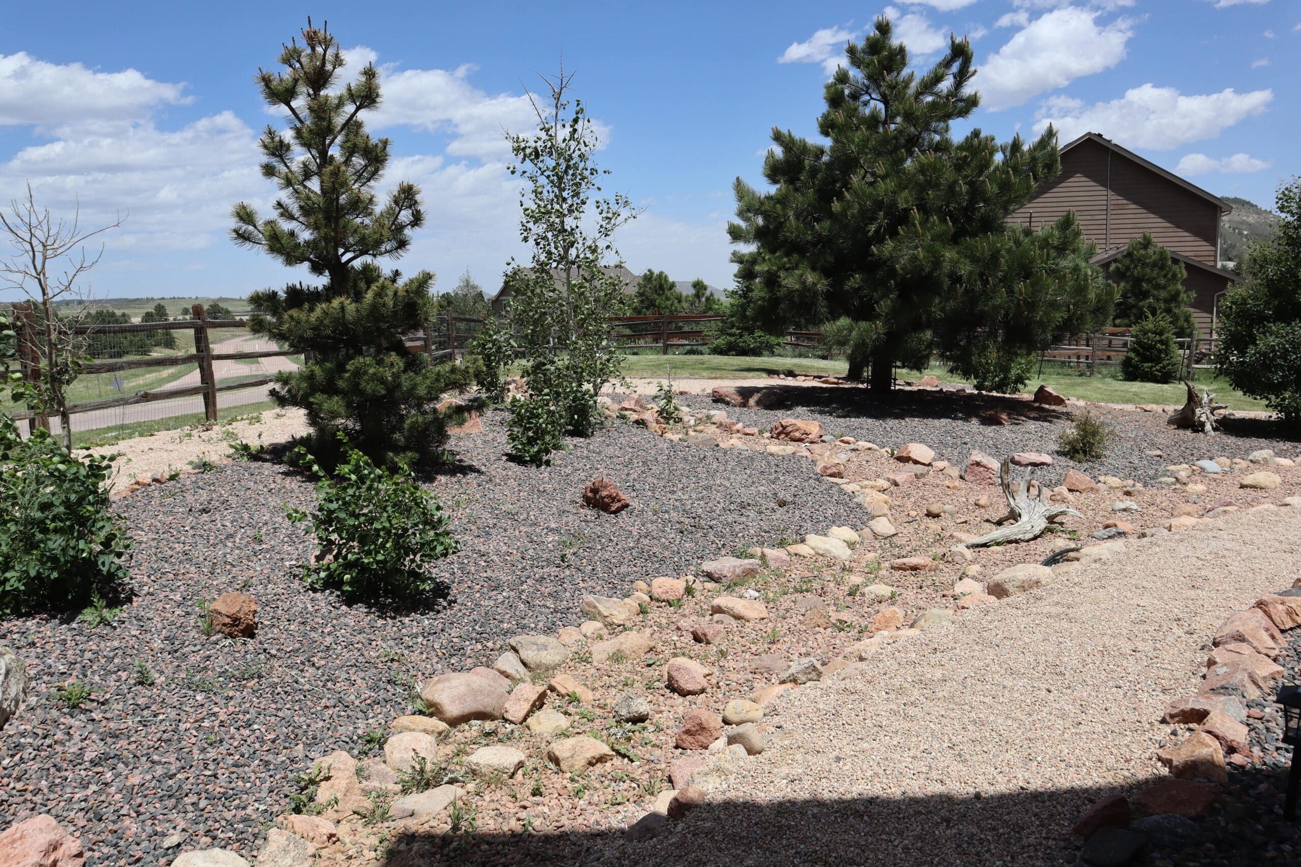 Custom Landscaping Services-Residential - Footprint Home Experts proudly serves Colorado Springs, Monument, Castlerock, Denver, Peyton, and Black Forrest.